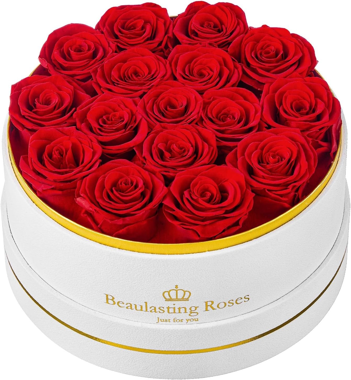 Preserved Roses Forever Flowers Real Roses in a Box Mother’S Day Birthday Flower