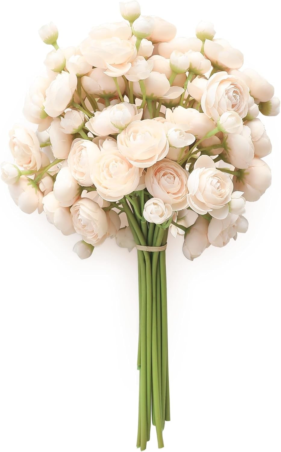 18Pcs Ranunculus Artificial Flowers Fake Wedding Filler Flowers Bridal Bouquets