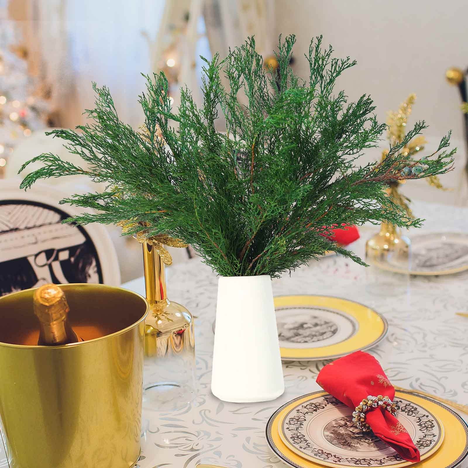 4OZ Preserved Real Pine Leaves Branches -17” Natural Greenery Plants Twigs S…