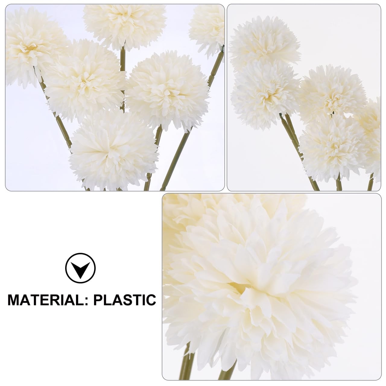 6 Pcs Artificial Hyacinth Bouquet Simulated Flowers for Bridal Wedding Party …