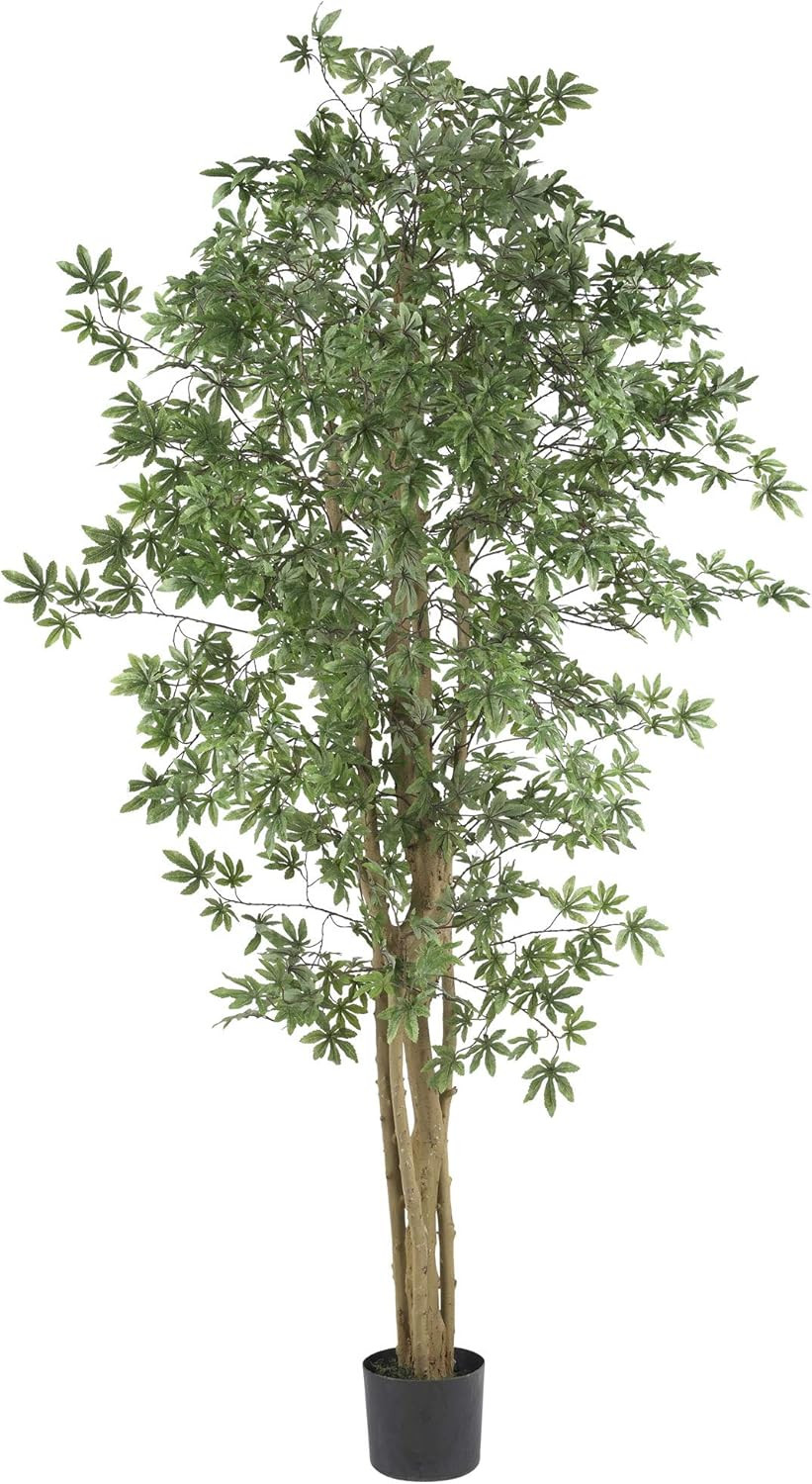 Lifelike 6Ft Japanese Maple Silk Tree for Home or Office Decor