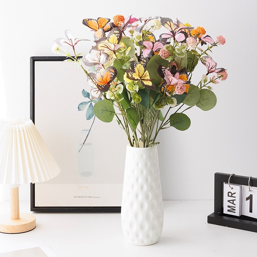 Artificial Silk Butterfly Flower for Wedding Home Decoration Outdoor Photography