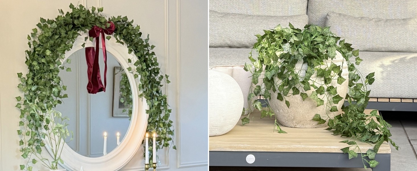 120Pack 840Ft Artificial Ivy Fake Vines,Ivy Garland Greenery Garland Fake