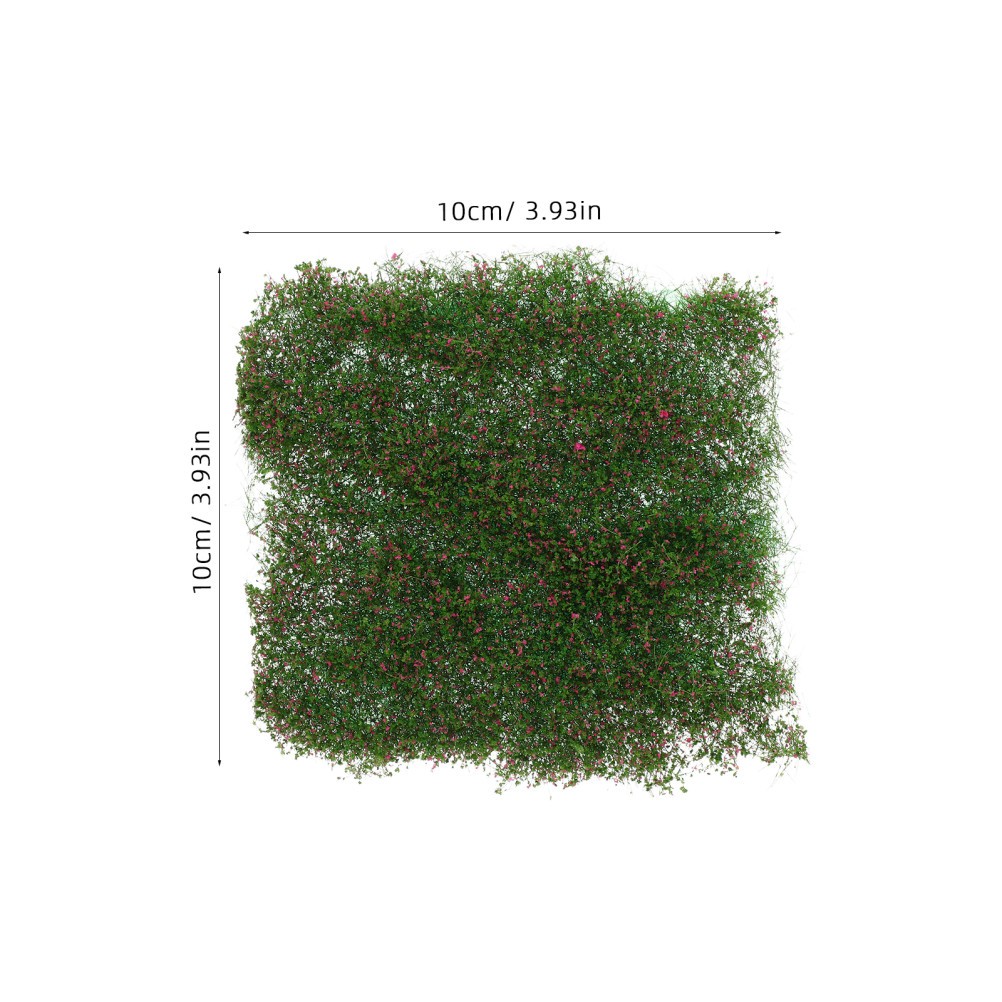 DIY Miniature Plant Shrubs Flowers for Dollhouse Sand Table Decor Simulation