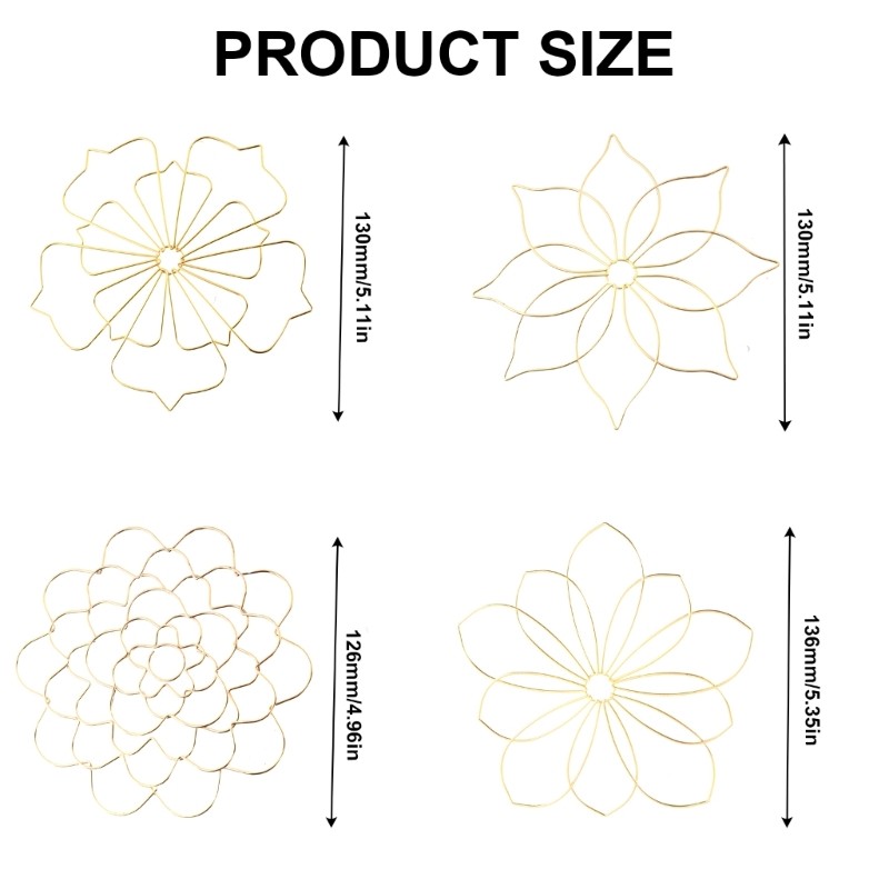 Multipurpose 5Inch Florals Grid Tool, Steel Wire Arrangers for Vase