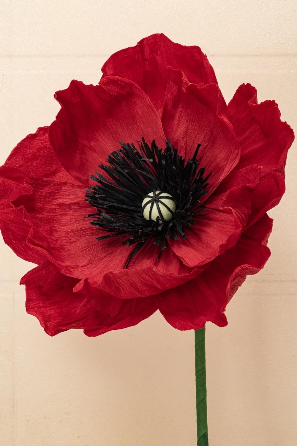 16″ 3D Paper Flower Decoration for Wall, Giant Large Handcrafted Paper Flower…