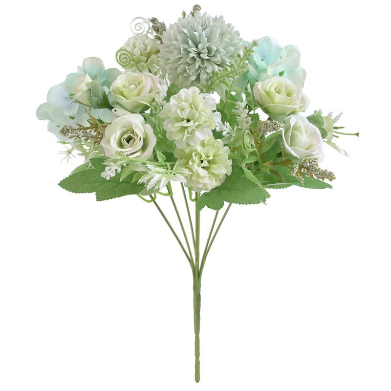 Silk Peony Artificial Fake Flowers Bunch Bouquet Home Wedding Party Decor