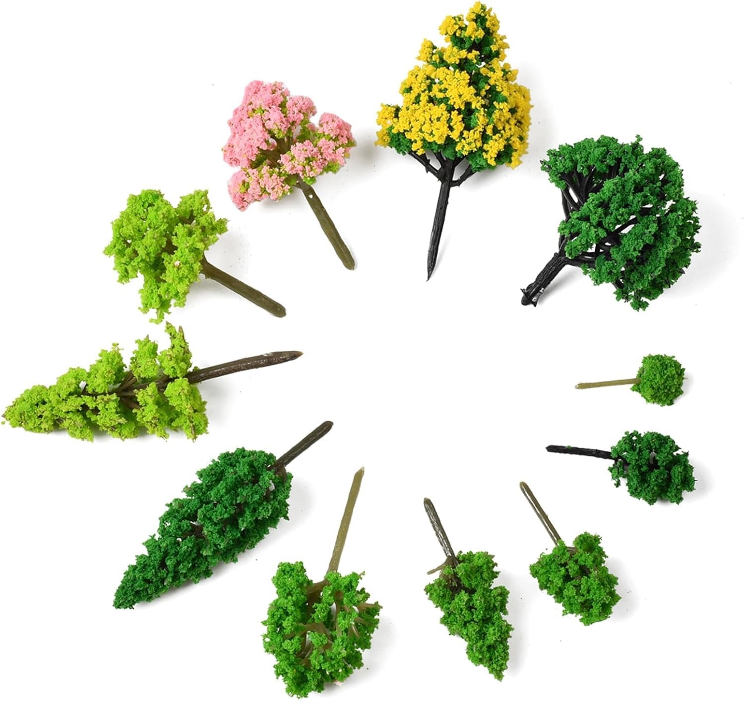 Model Trees for Diorama Small, Model Trees for Crafts, Mixed Plants for Land …
