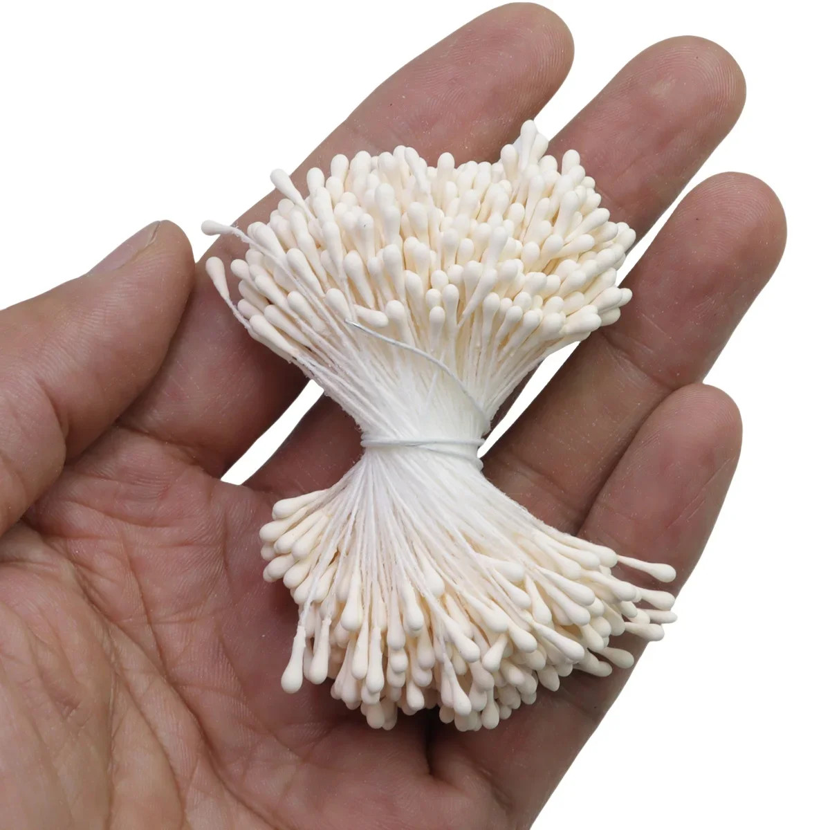 400Pcs 2Mm Moulti Options Artificial Flower Stamen Mini Pearl Floral Pistil for