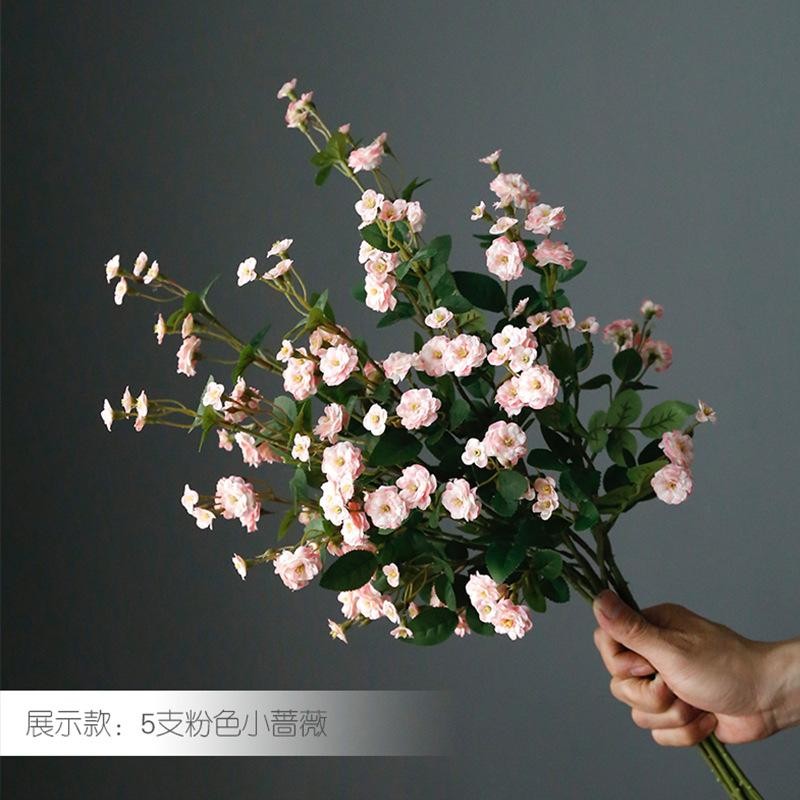 73CM Artificial Rose Silk Flowers Wedding Decoration Bouquet Home Decor