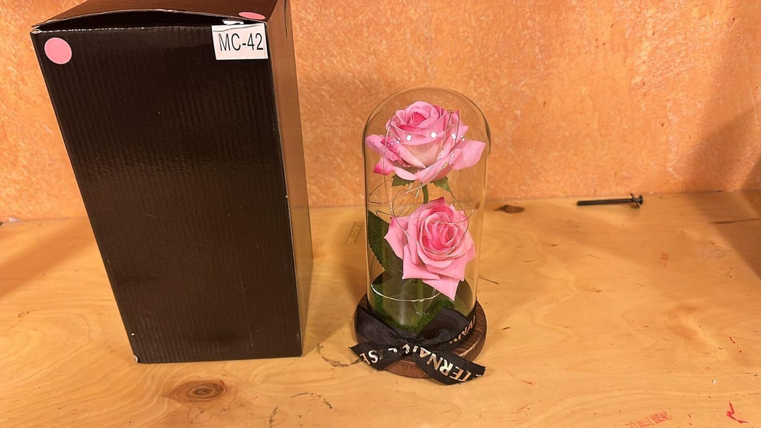Preserved Rose Gifts for Women Forever Real Rose in Glass Dome Romantice Rose…