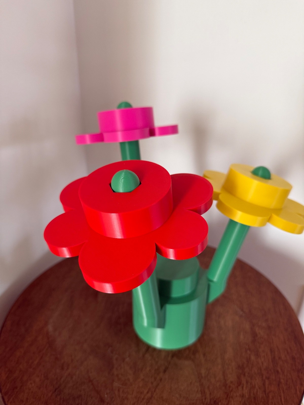 XL LEGO Flowers 3D Printed Decor Set – 10.25″ Tall Custom Colors