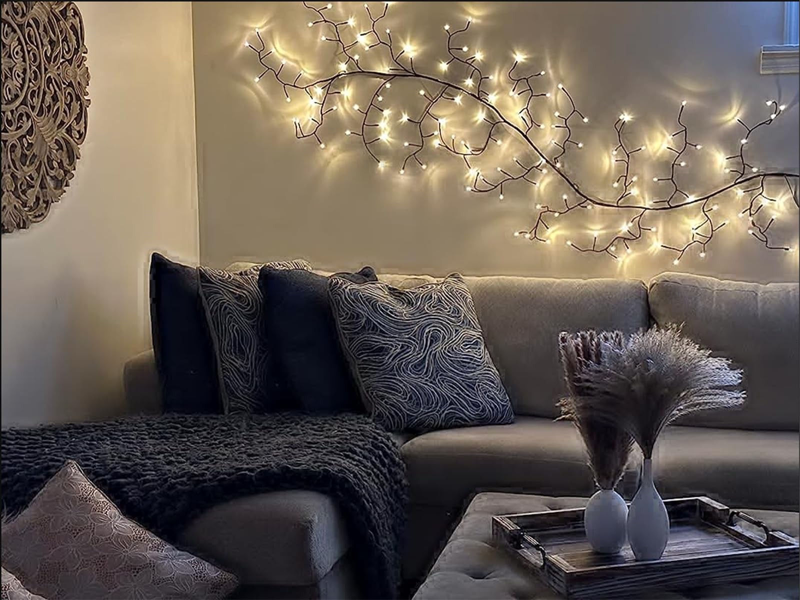 2PCS Enchanted Willow Vine Lights for Home Decor,Flexible DIY Lighted Branche…