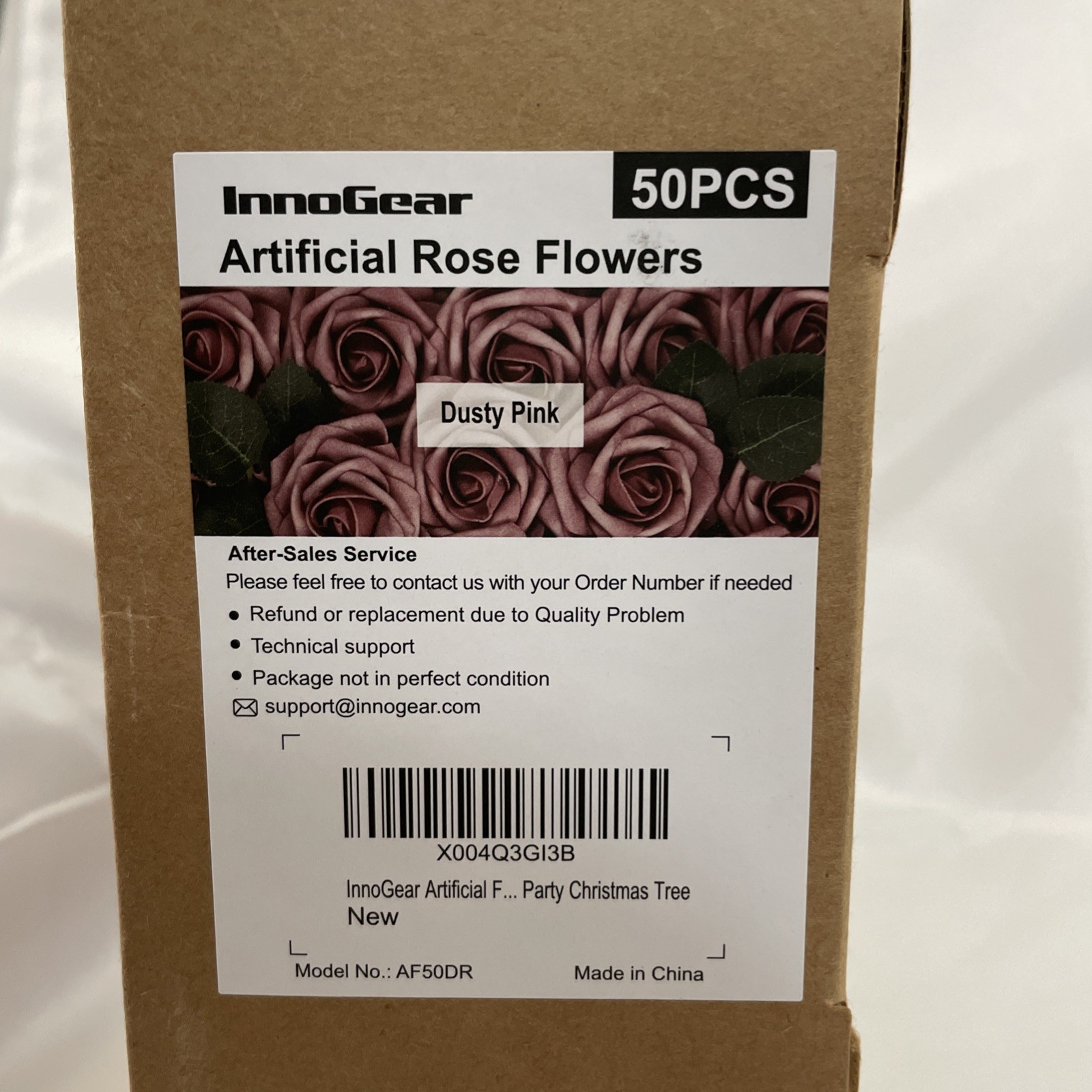 100 pc Artificial Roses w/stems, Dusty Rose, Bulk, DIY wedding, Centerpieces