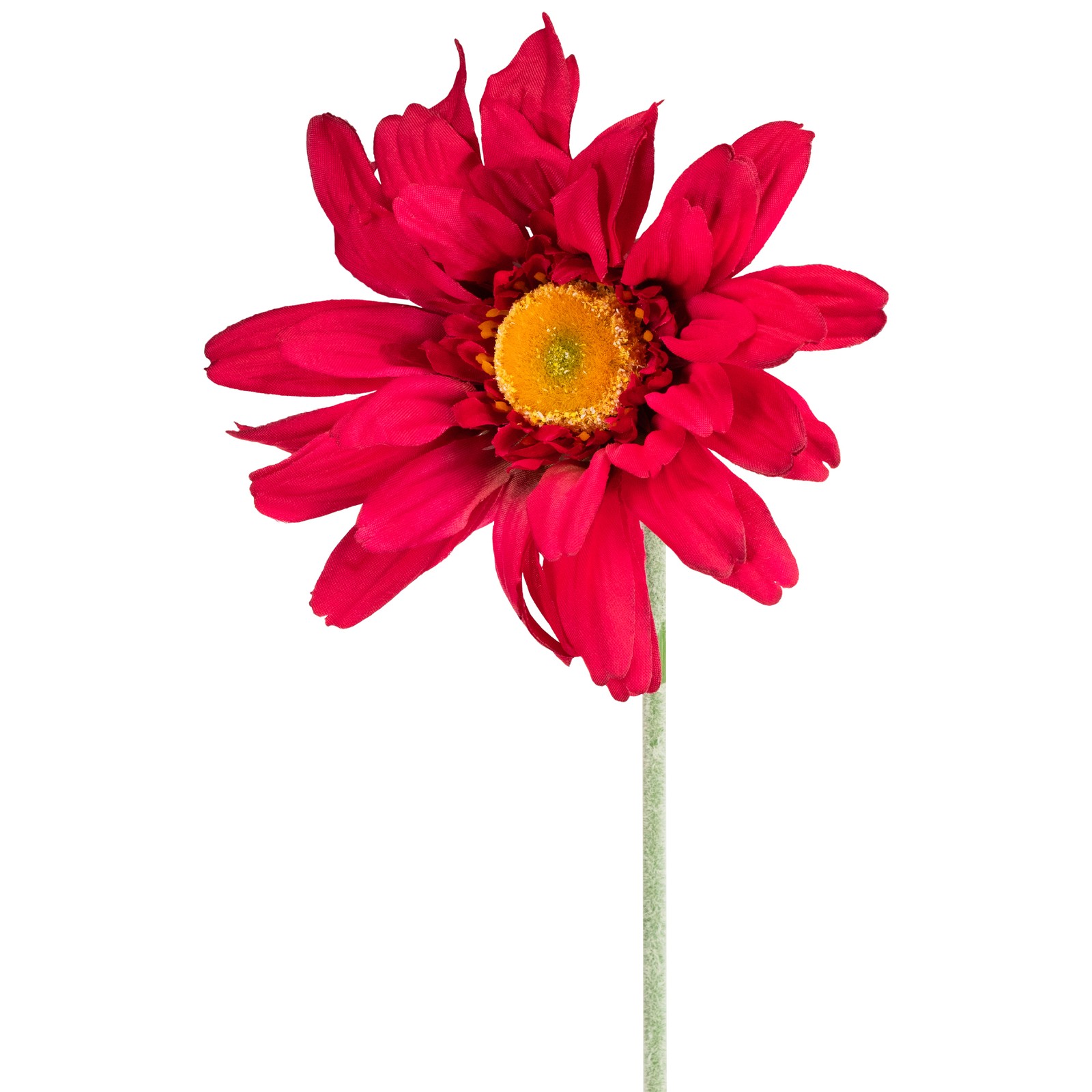 Gerbera Daisy Artificial Floral Stem Spray – 27″ – Bright Pink