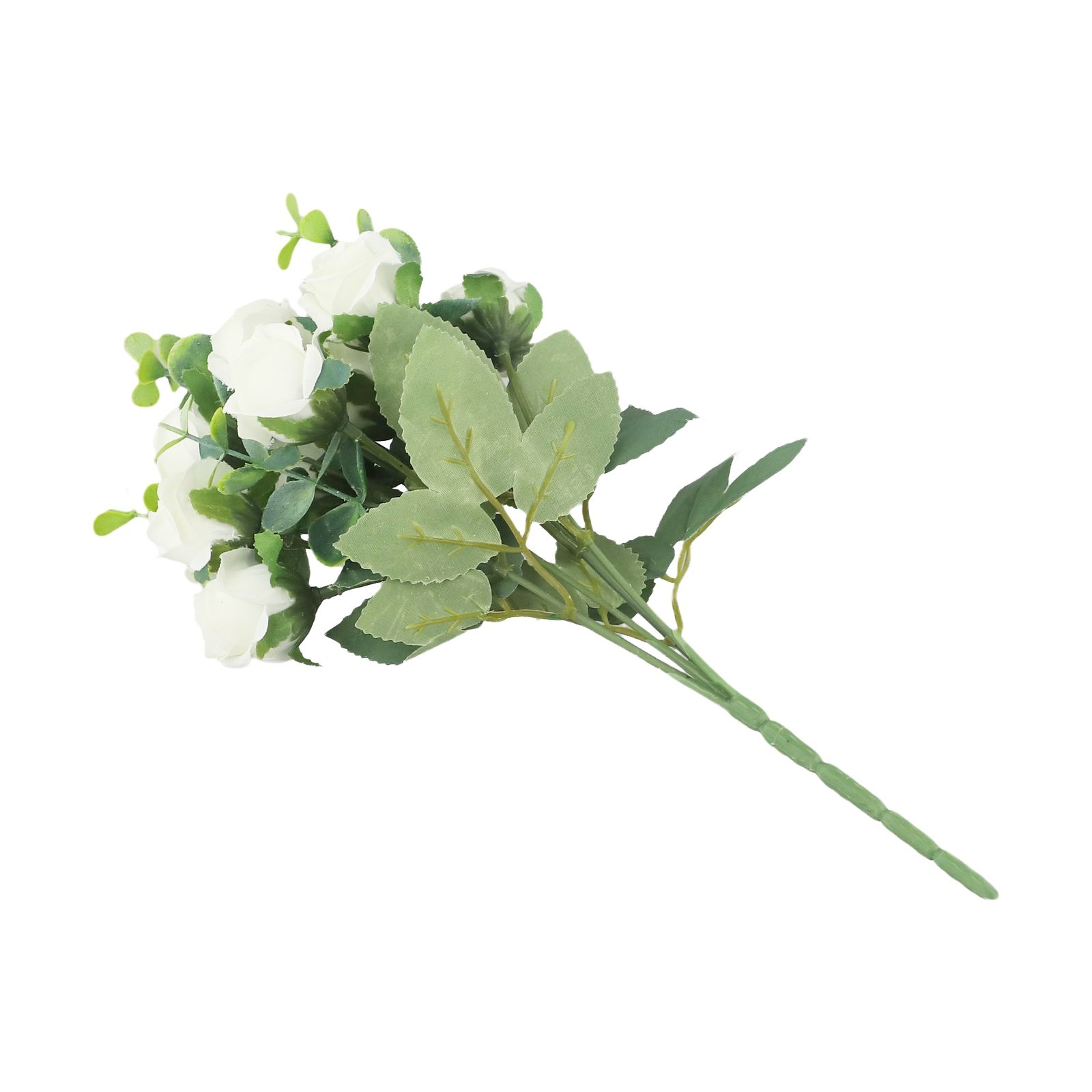 Realistic Silk Bouquet for Wedding Decor 10 Heads Artificial Flowers