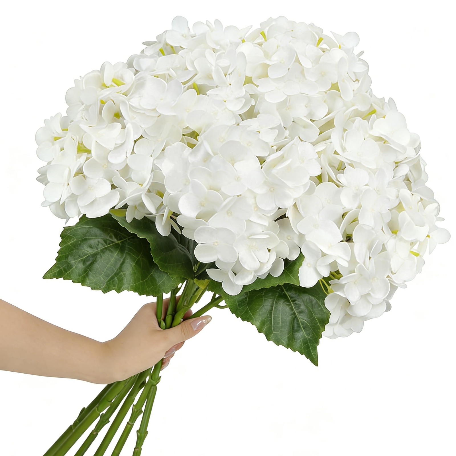 6PCS 22″ Magnolia Leaves Artificial Magnolia Stems Greenery for Vase