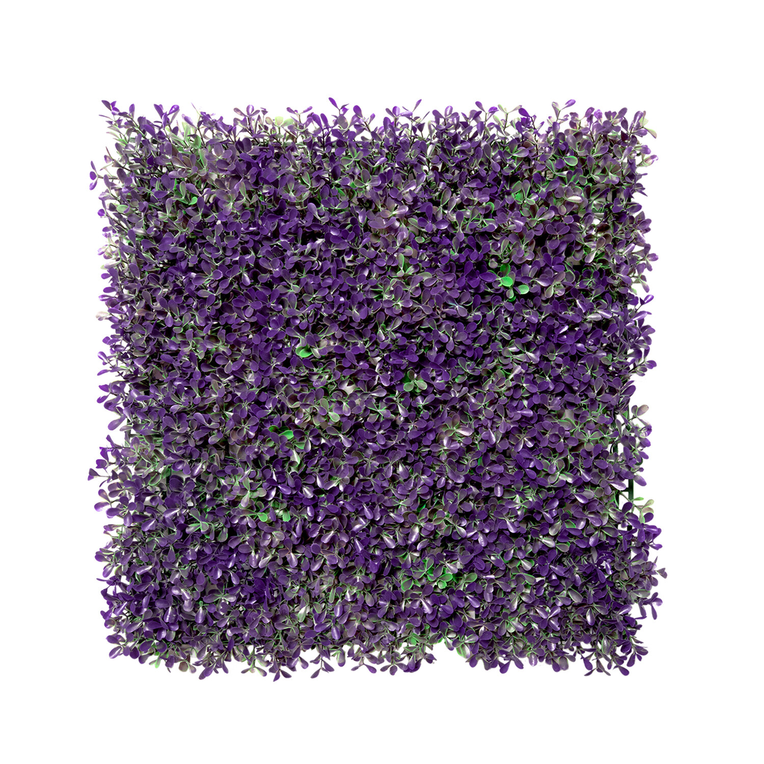 20″ Artificial Faux Purple Peanuts Outward Mats Wall Hedge Decor Panel DIY