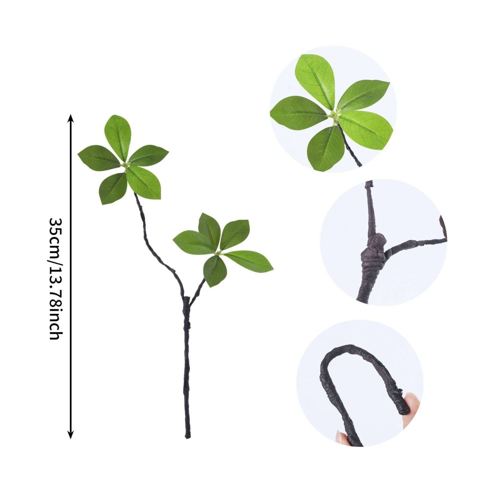 Decorative Artificial Branch European Design Simulation Dried Twig for Florists