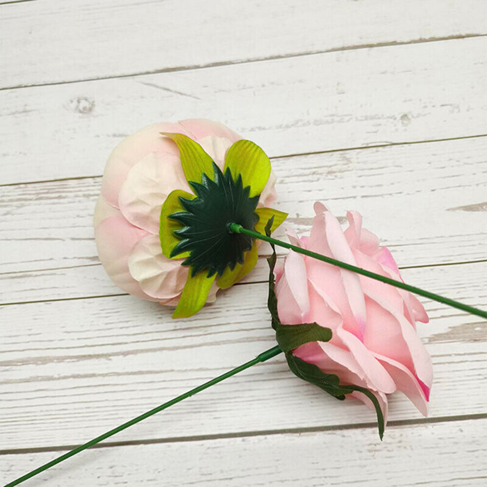 100Pcs/Set Flower Rod Plant Potted Stem Gardening Wire Plastic Artificial Decor