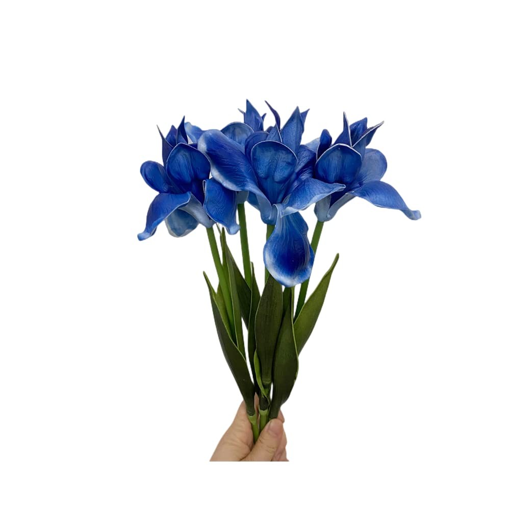 4pc Artificial Iris Flower Silk Flower,Flower Bouquet,Long Stem 18” Ireland …