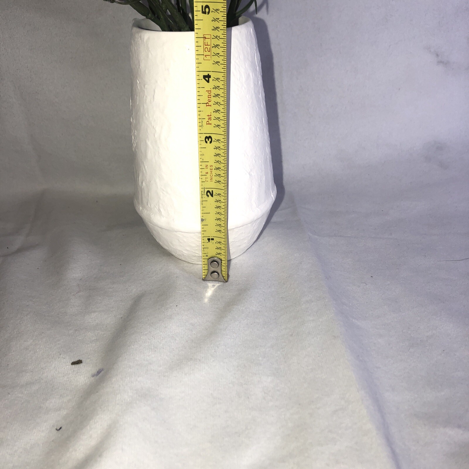 Target Tabletop Arrangement White Ceramic Faux Lavender Plant Decor CUTE! NEW!!