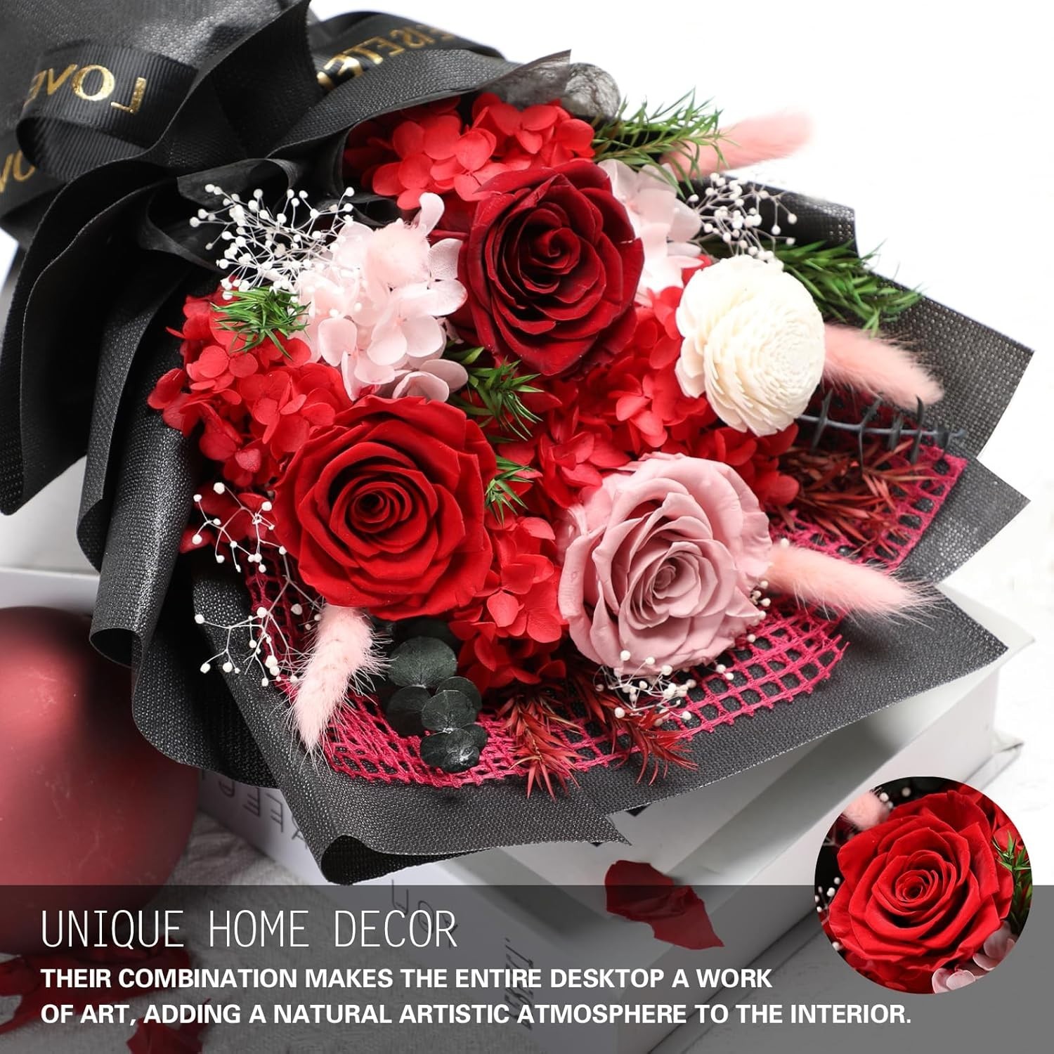 Flowers for Delivery Preserved Fresh Flower Bouquet Mothers Day Roses Gifts for