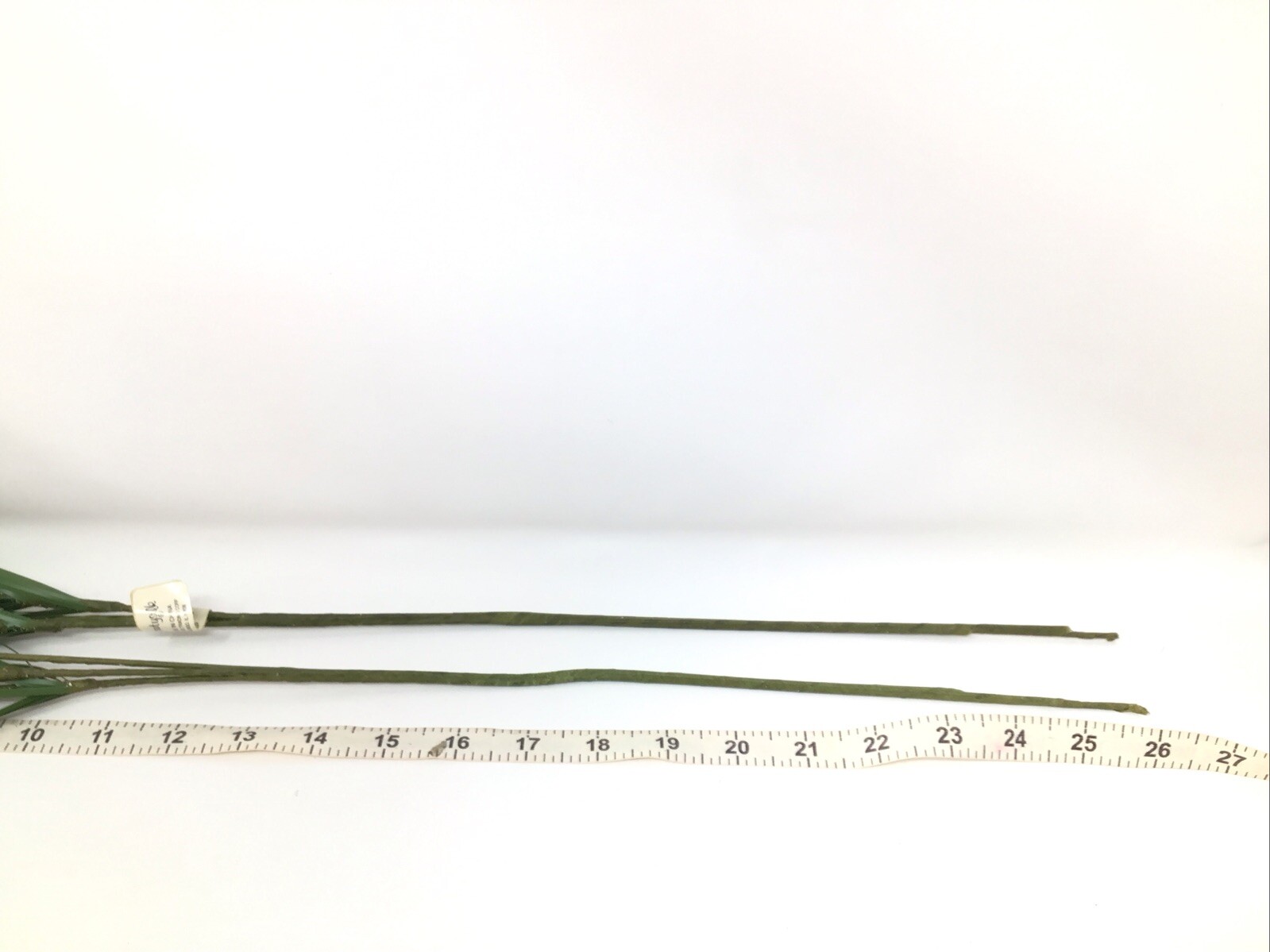 Onion Grass Floral Pick Green 2 Flocked Picks 26” 1 Pick 22” Lot Of 3 Vintage