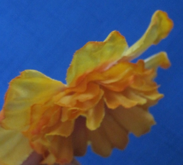#5 Lot-50 Small/Medium Layers Used Silk Flower Petals 1-3″ Brads Multiple Colors