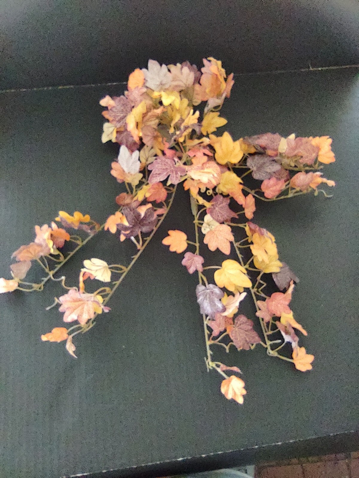 Fall mini leaf ivy vine bush. 12 BUSHES!!