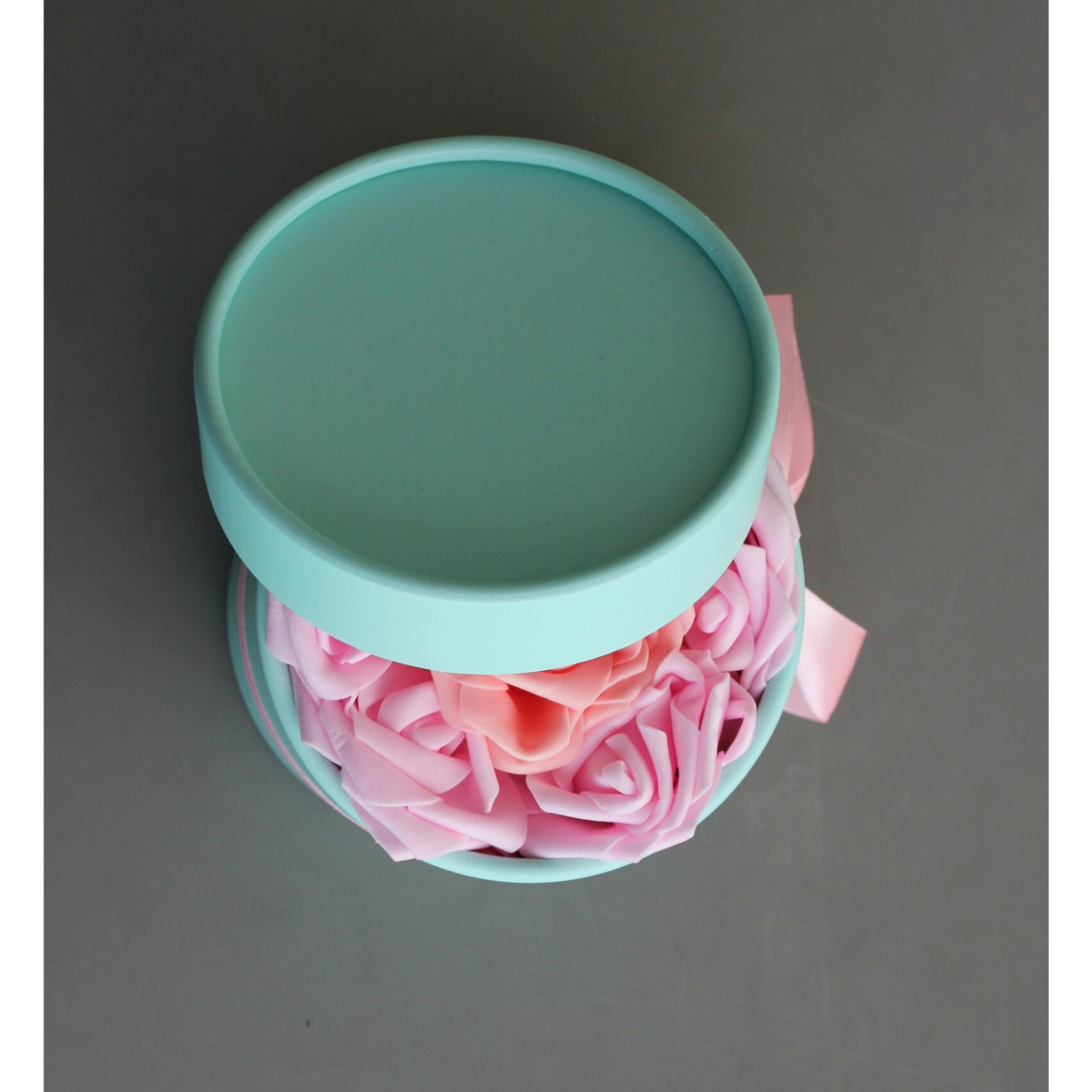 By EverBloom: Deluxe Pastel Box of Lifelike Blooms with Complimentary Fragrance