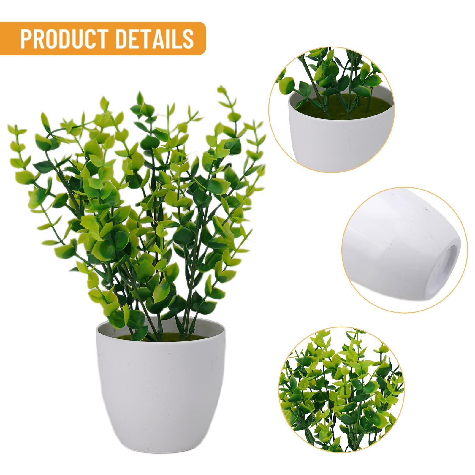 Artificial Fake Flowers Plants Bonsai In Pot Outdoor Home Party Garden Decor UK