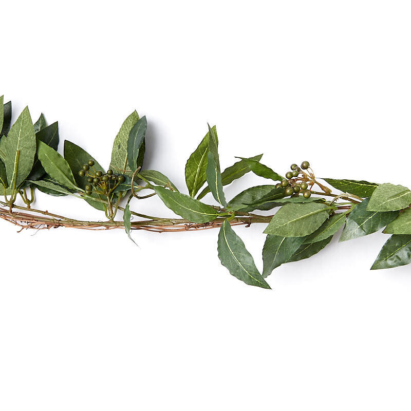 Lot of 2 Artificial Honeysuckle Garlands for Indoor Decor – 6 foot long, each
