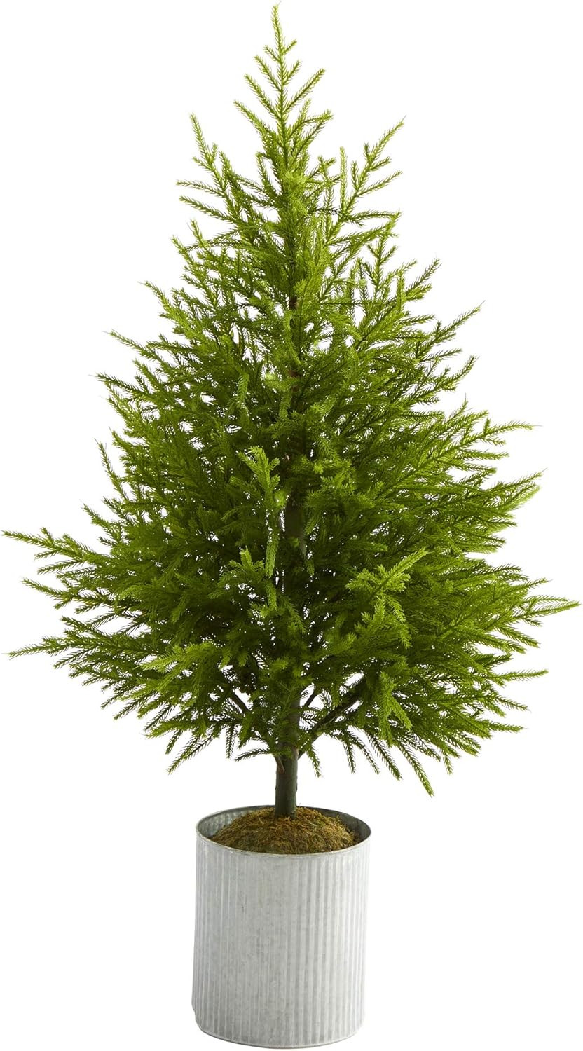 49″ Norfolk Island Pine Artificial Tree – Natural Look, Perfect for Home Decor