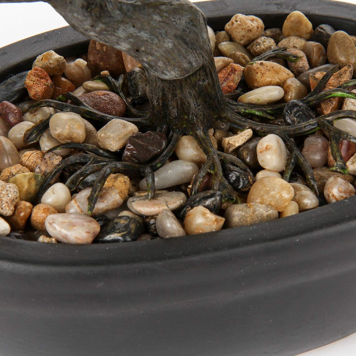 Artificial Bonsai Tree Juniper Faux Plants Indoor Small Fake Plants Decor wit…
