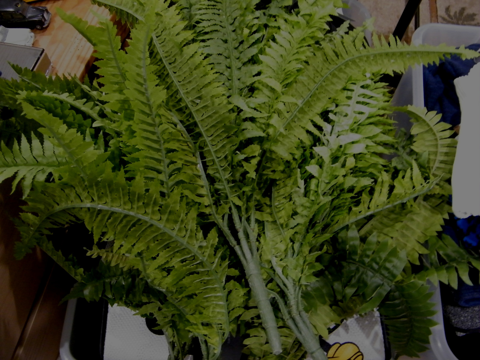 3X NEW ARTIFICAL BOSTON FERN LOVELY HOME DECOR