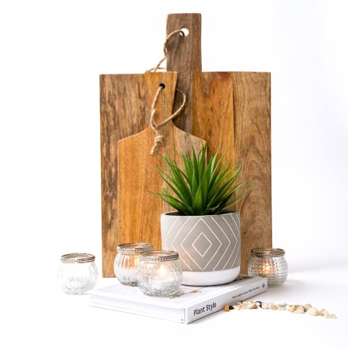 8″ x 4.5″ Beautiful Fake Plant | Artificial Potted Plant Decor | Faux