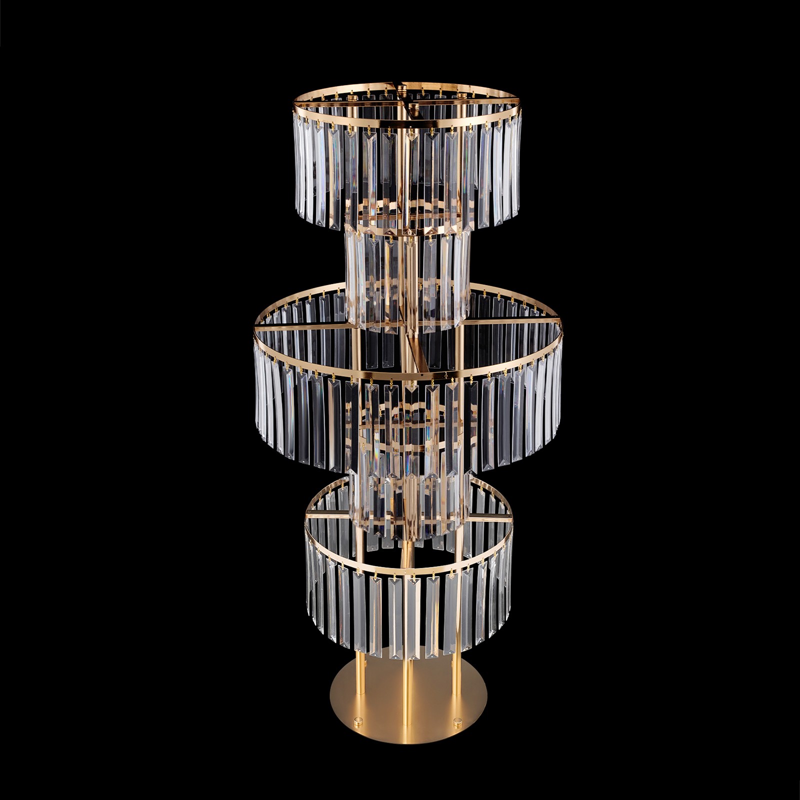 5 Tier 43.3 in Height Flower Stands 2PCS Flower Stands Crystal Flower Stands