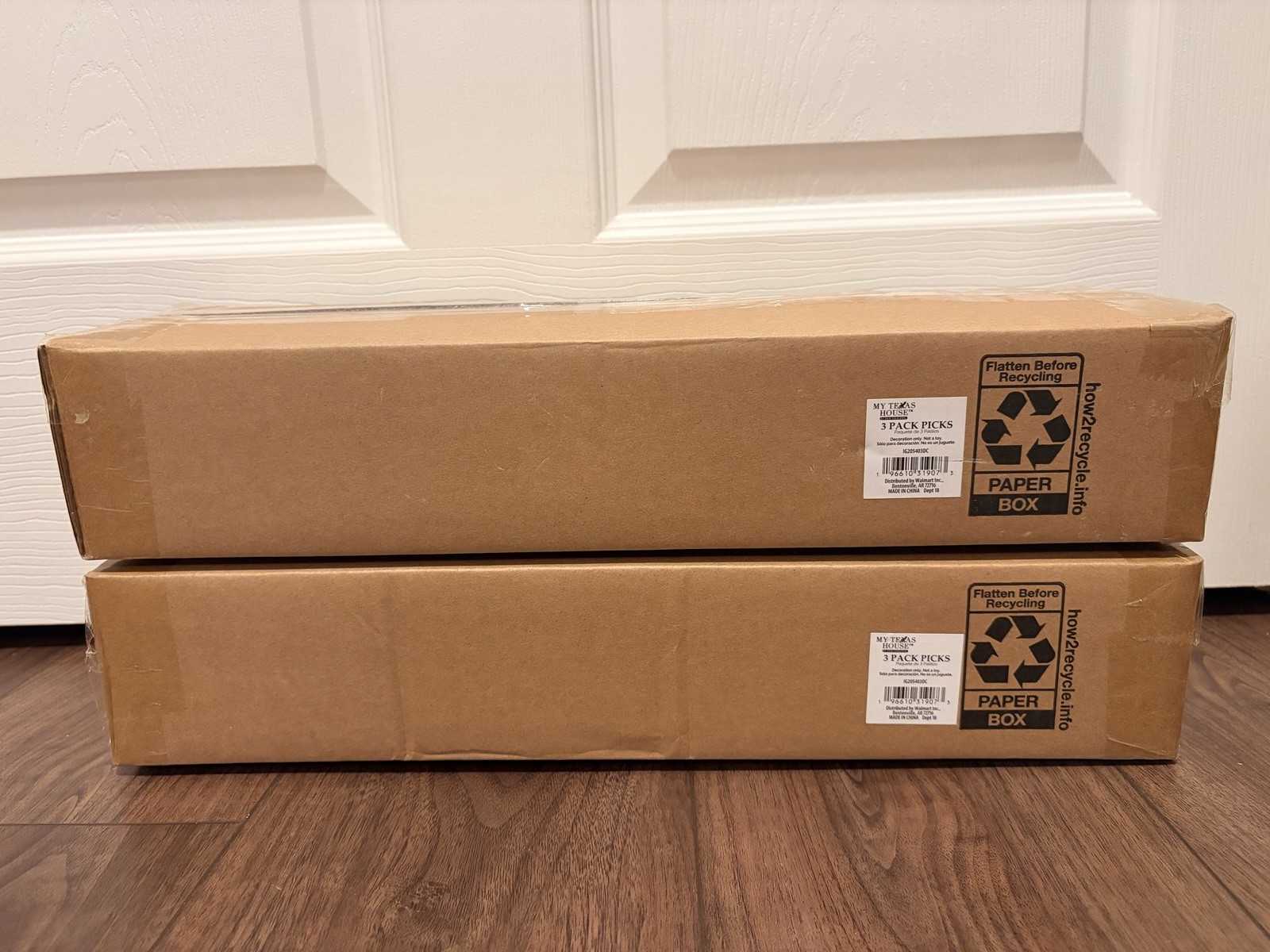 2 X My Texas House Real Touch Artificial Pine Picks (3 Pack) Christmas Tree NEW