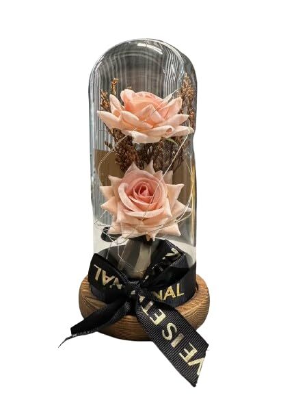 Preserved Rose Gifts for Women Forever Real Rose in Glass Dome Romantic Rose …