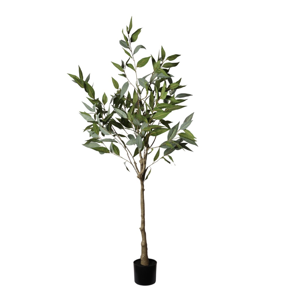 5FT Artificial Eucalyptus Tree Realistic Fake Potted Plant Indoor Home