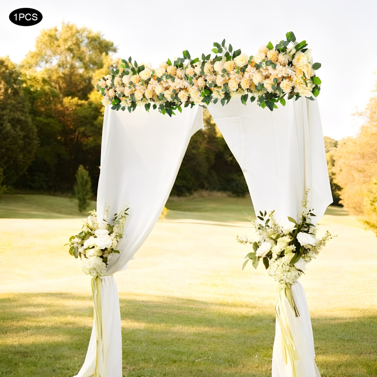 Artificial Flower, Artificial Flowers Row, Artificial Flower Row for Home Party