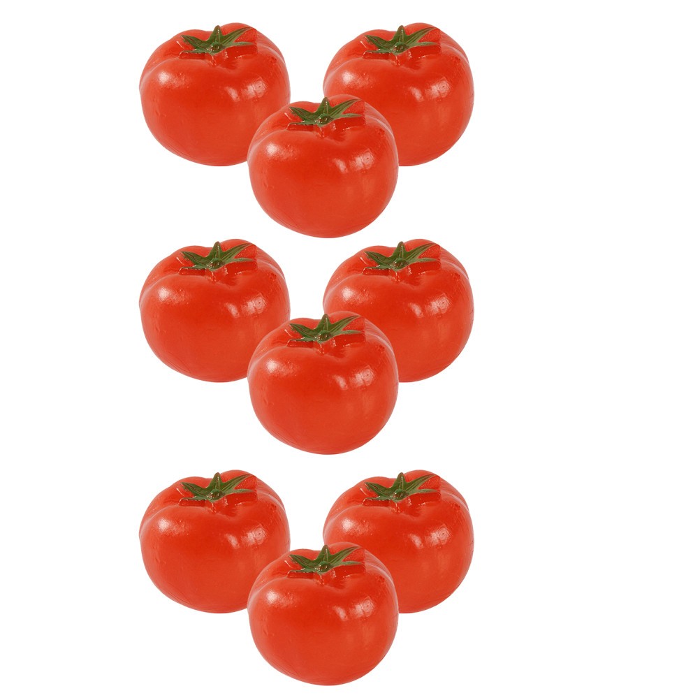 9 PCS Decorative Vegetable Artificial Lifelike Cherry Tomato Fruit