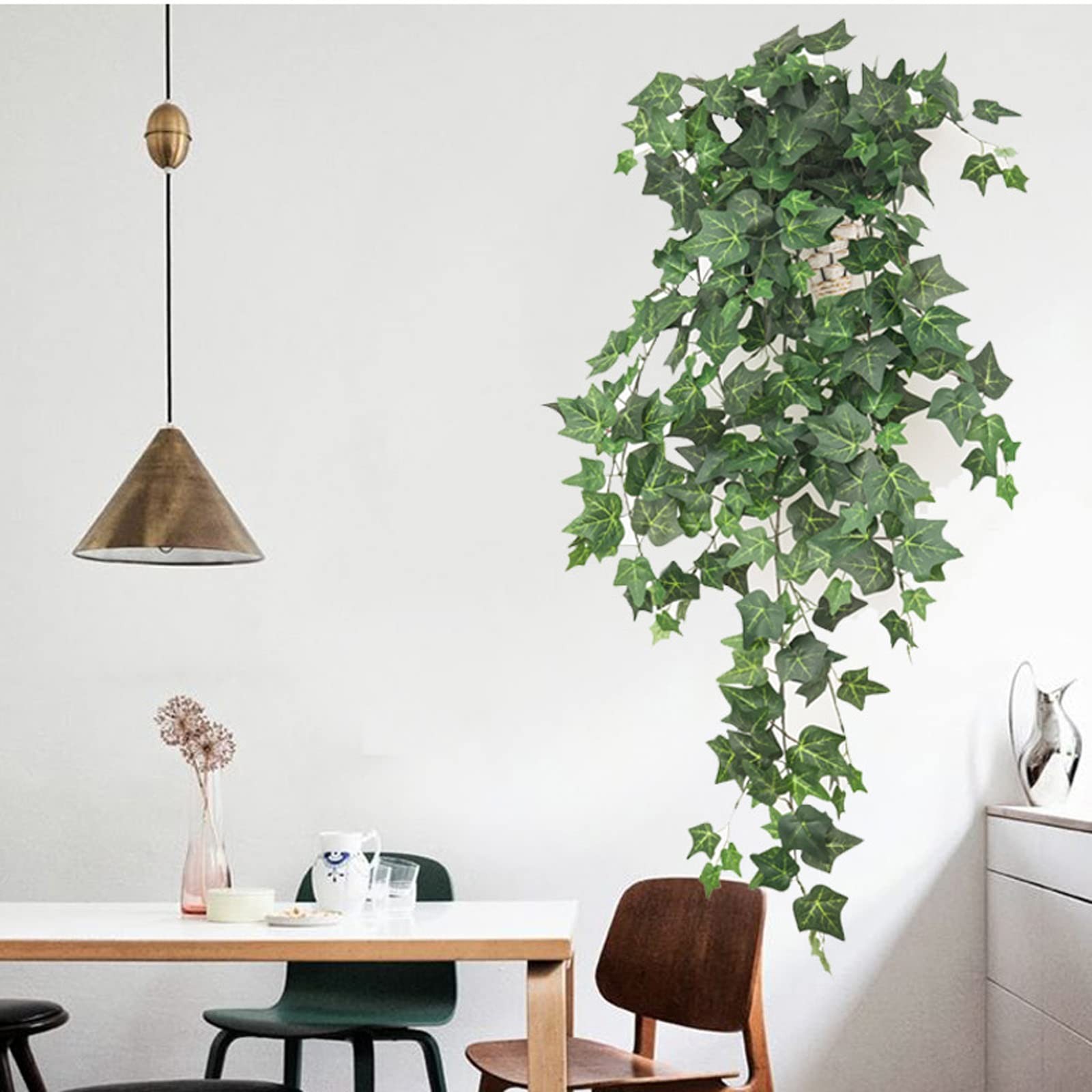 36 Pack Fake Greenery Hanging Garland, 270 Feet Fake Vines Leaves, Artificial…