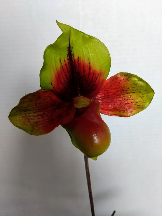 Artificial Paphiopedilum Lady Slipper Orchid