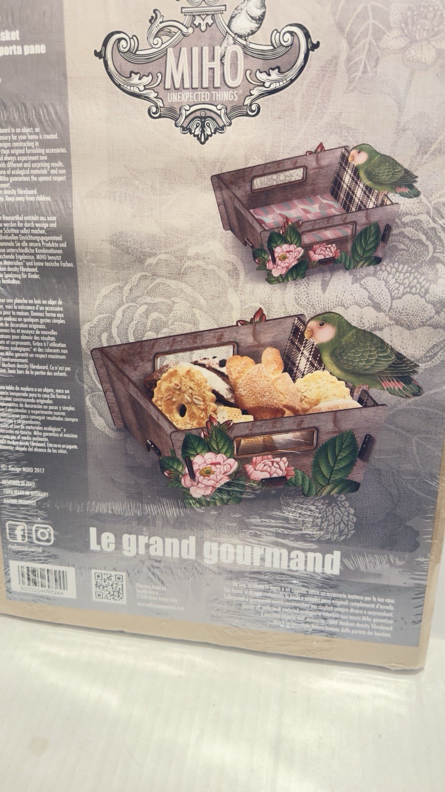 Miho Unexpected Things Bread Basket Le Grand Gourmand Made in Germany New READ
