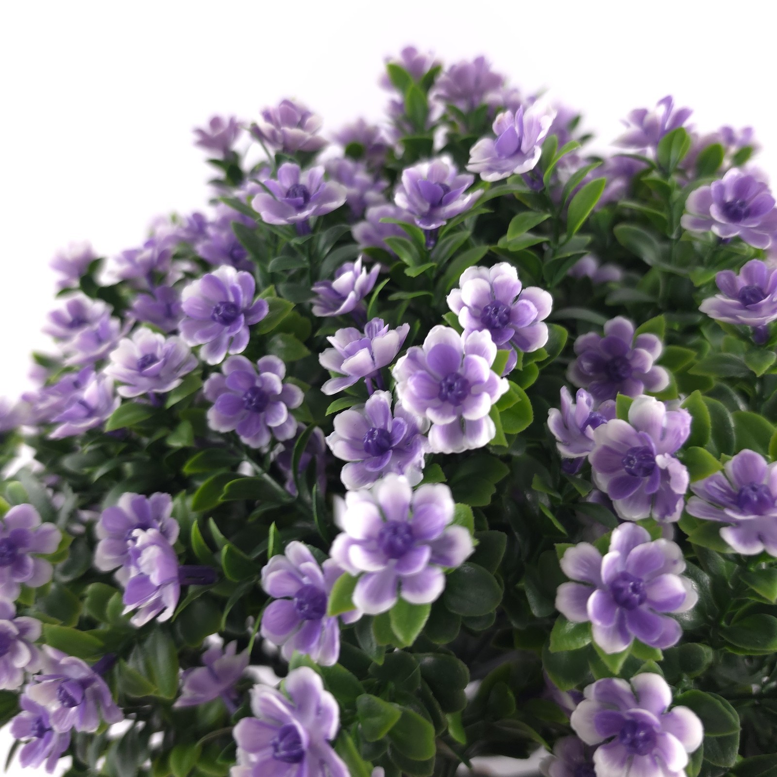 Wicker Park 20″ Oversized Faux Wildflower Urn Filler Purple