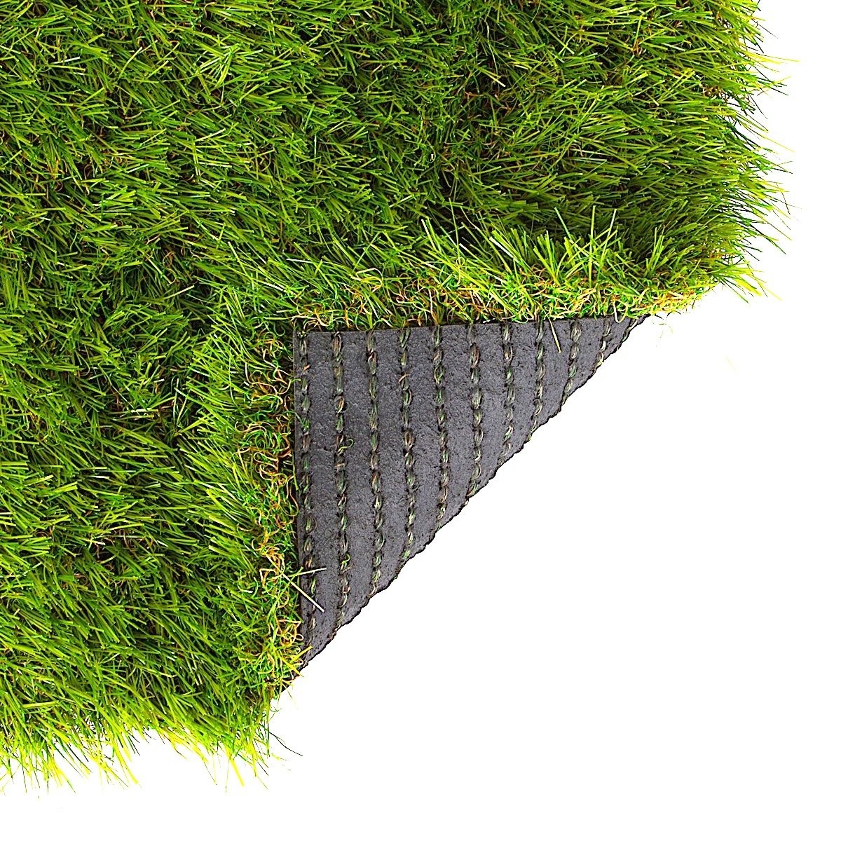 Artificial Grass Square Tiles 12.2 X 12.2 Inch 4 Pack