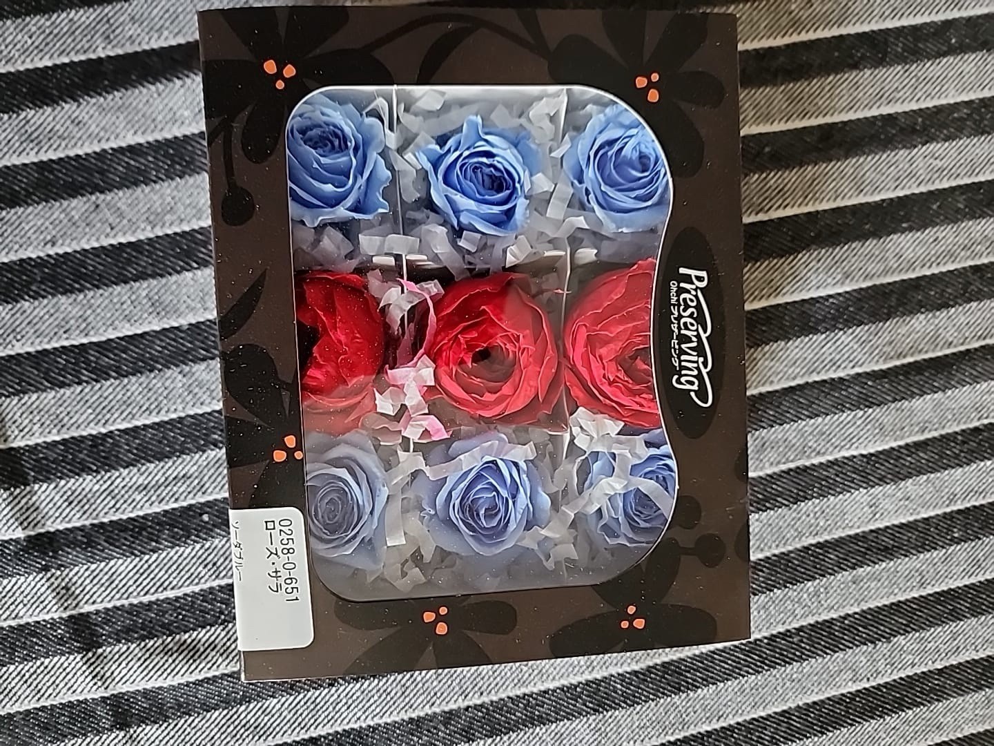 Preserved Rose in a Box Real Rose Flower for Birthday Gifts