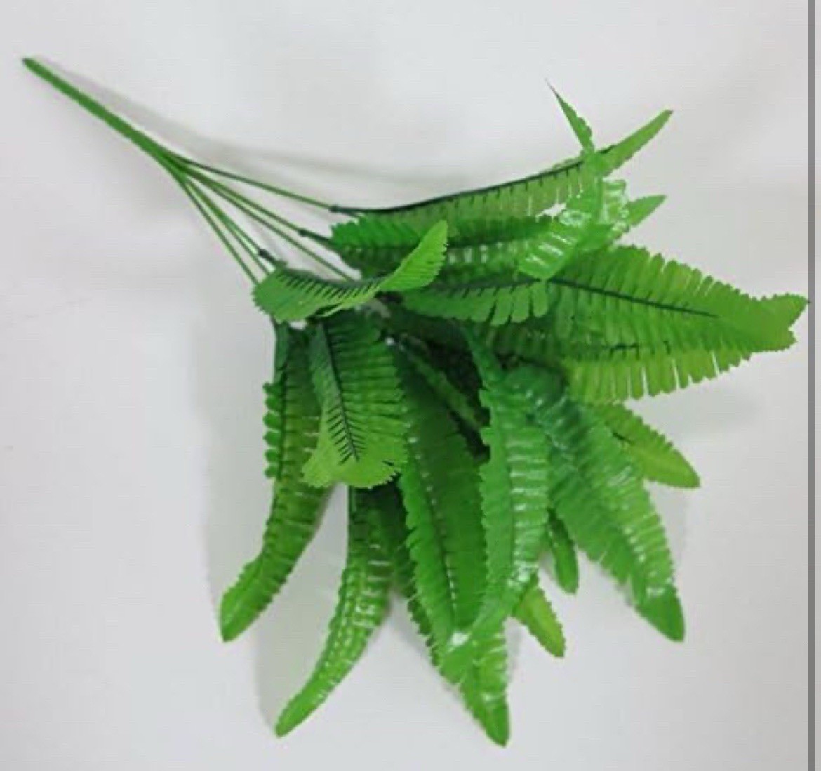 6x Artificial Fake Boston Fern Plants Bushes Artificial Ferns Outdoor Decor US